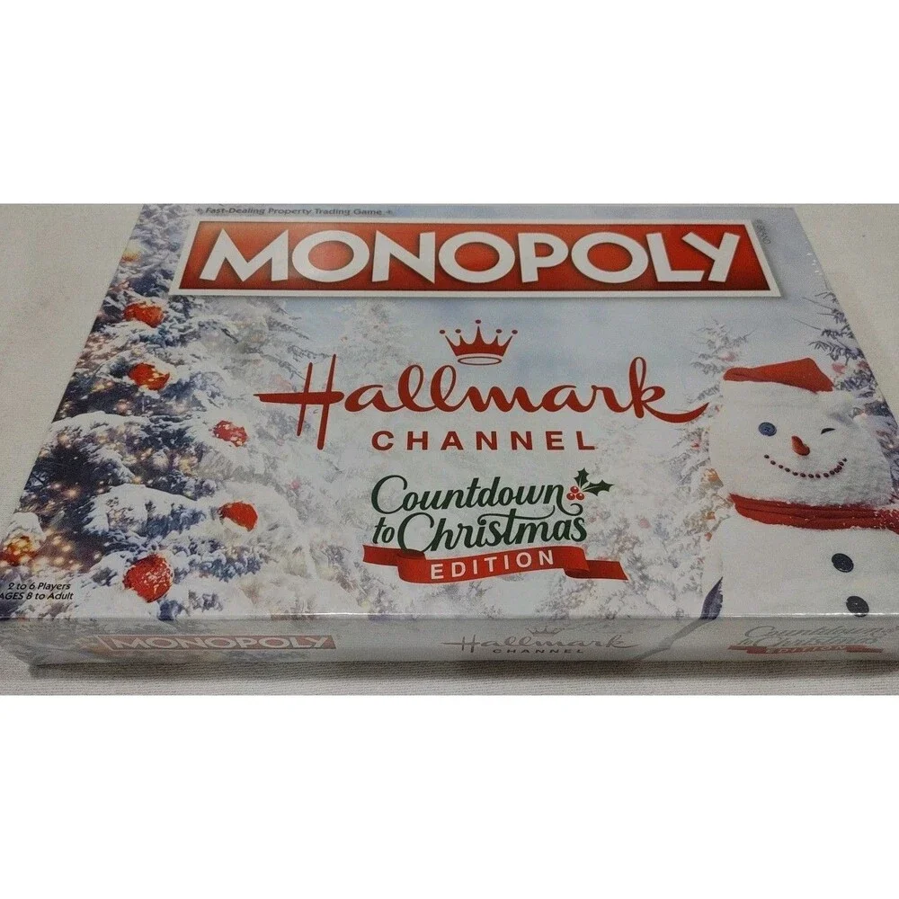 Hallmark Channel Holiday Edition Monopoly Board Game NEW SEALED